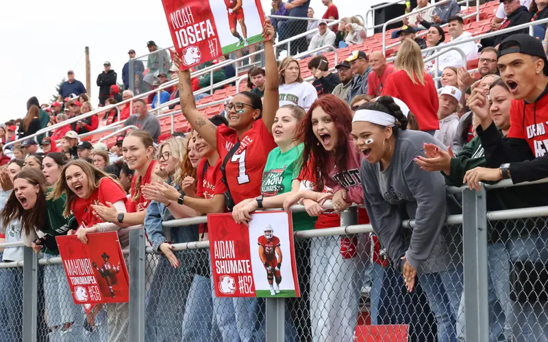 Students Cheering