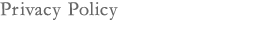 Privacy Policy