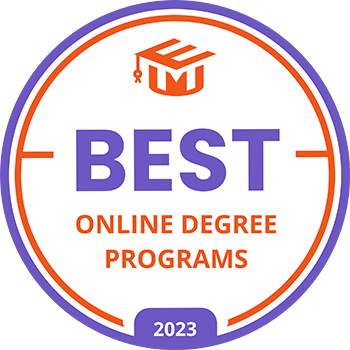 2023 Badge - Best Online Degree Programs