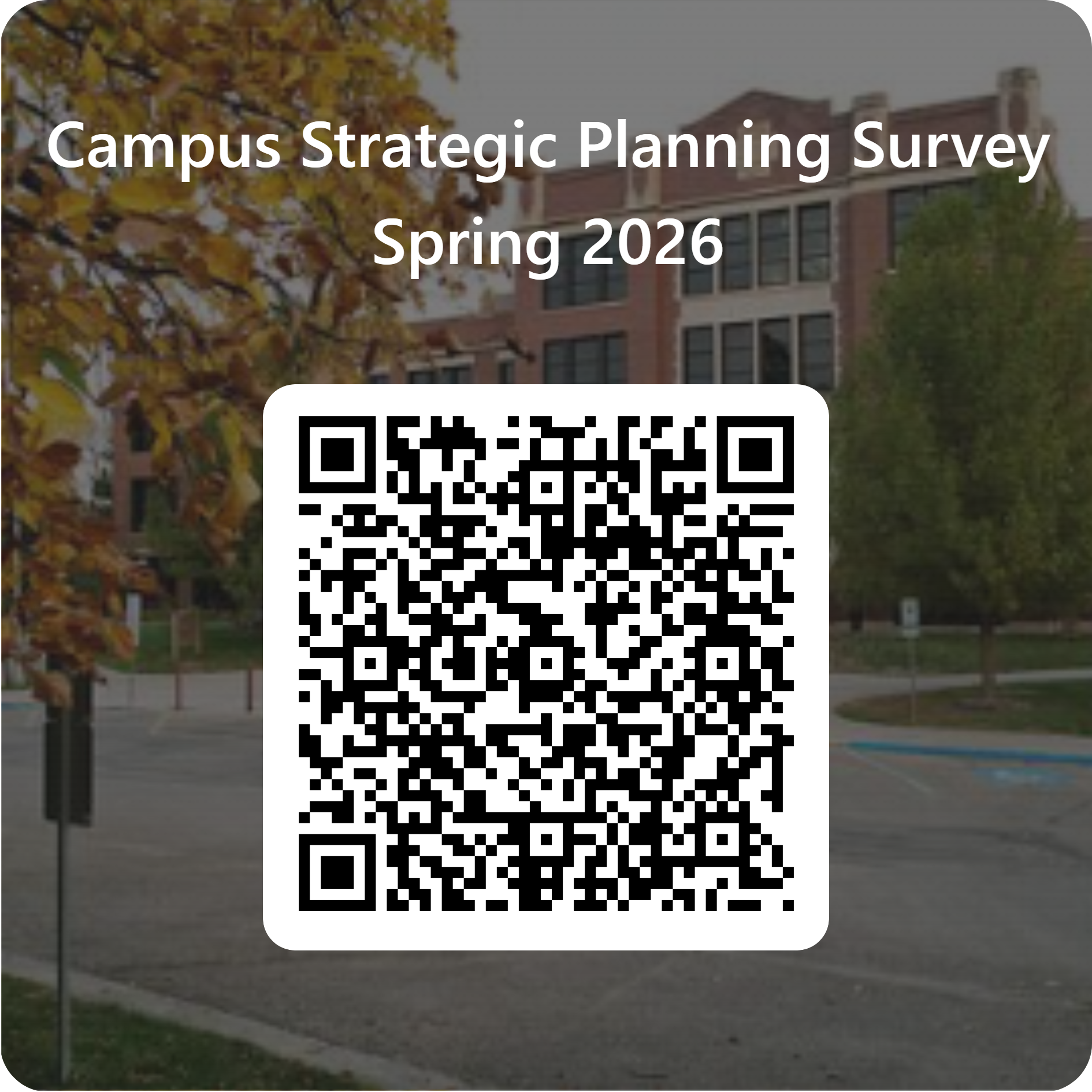 QR Code for Campus Strategic Planning Survey