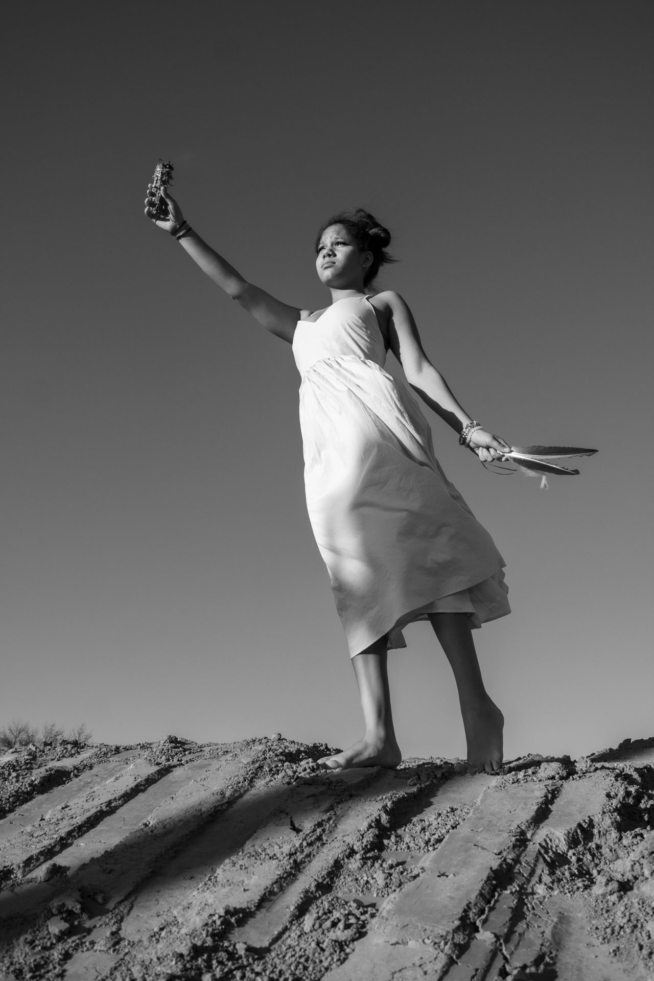 Tamara Young, Minot, ND, USA. “Calling My Spirit Back,” digital photography.