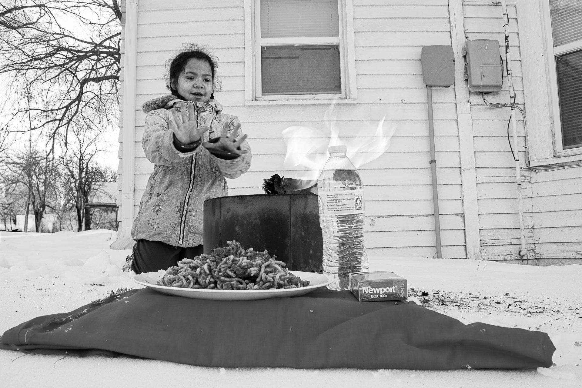 Tamara Young, Minot, ND, USA. “Spirit Plate: The Offering,” digital photography.