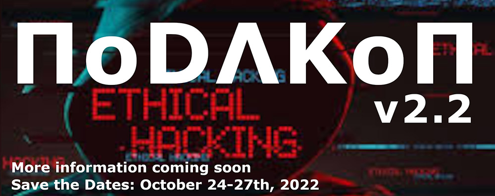 NoDAKoN v2.2 - October 24-27, 2022
