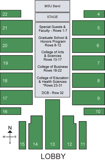 Msu Center Meridian Seating Chart