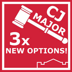 CJ major: 3 new options