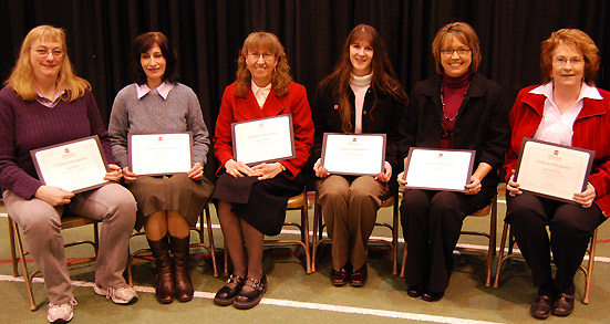 5 Years of Service - Awards Recipients