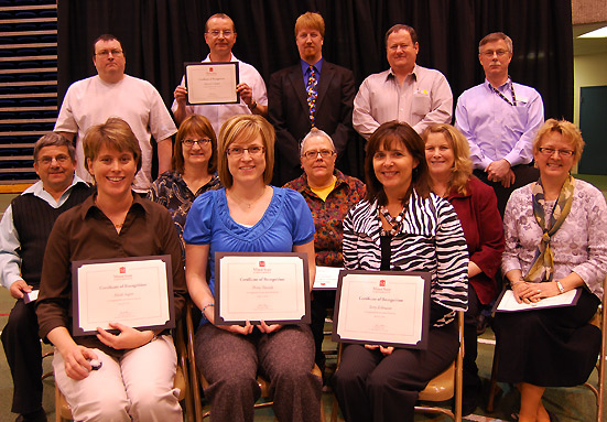 10 Years of Service - Awards Recipients