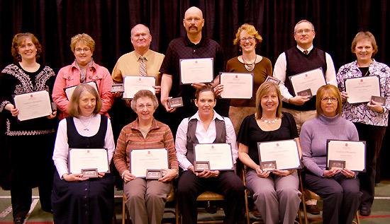 15 Years of Service - Awards Recipients