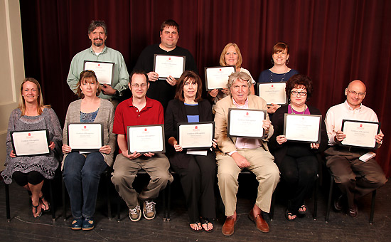 10 Years of Service - Awards Recipients