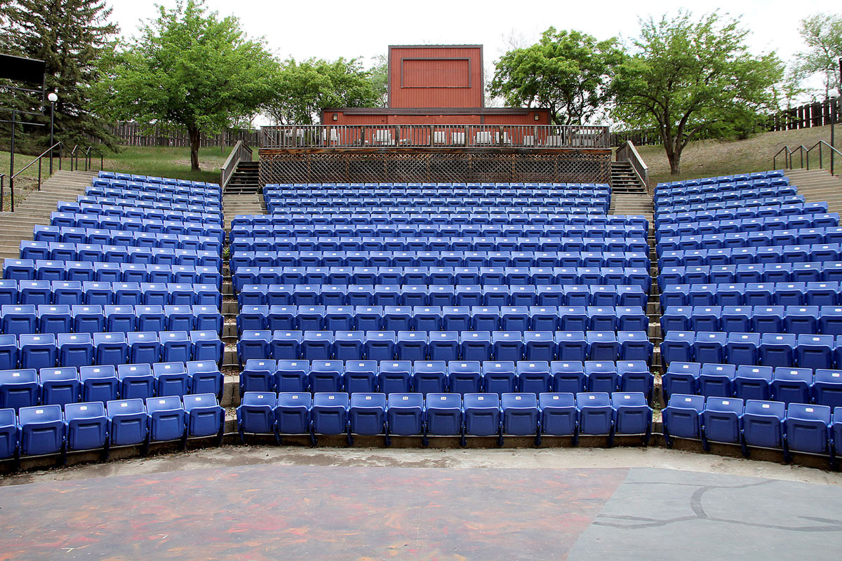 The Amphitheater seats 440 people
