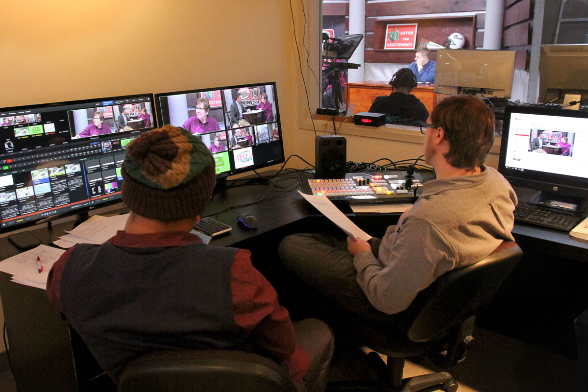 Hartnett TV Studio Control Room