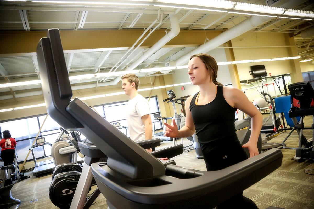 Wellness Center treadmills
