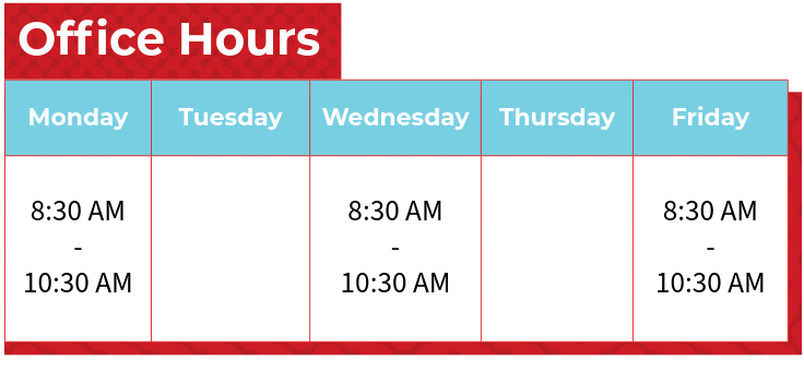 office hours