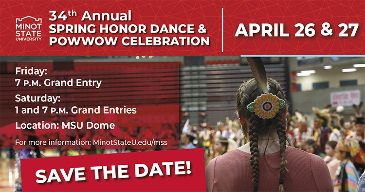 Annual Spring Honor Dance and Powwow Celebration April 26 & 27