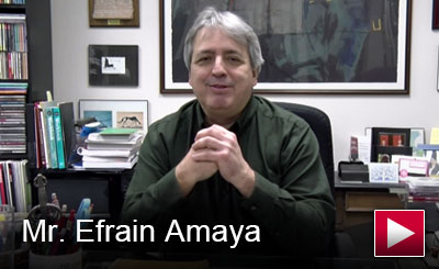 Mr. Efrain Amaya Introduction Video