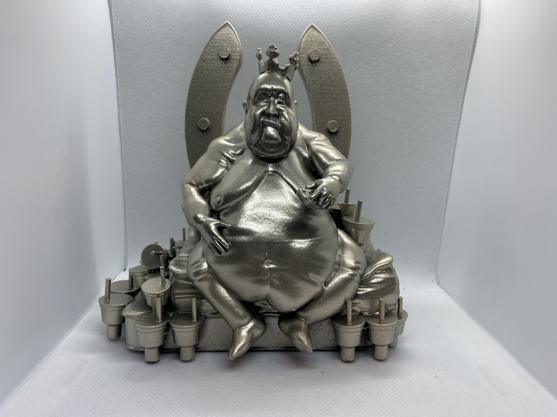 Jonathan Bryson, Porter, TX, USA. “Idle Worship,” resin 3D print.