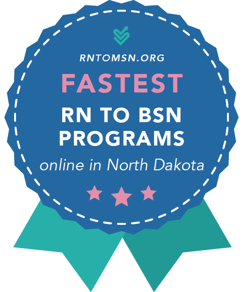 Badge - North Dakota Fastest RN BSN Program