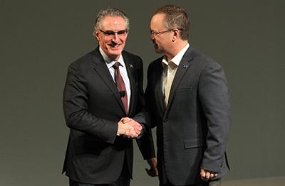 North Dakota Governor Doug Burgum and Lt. Governor Brent Sanford