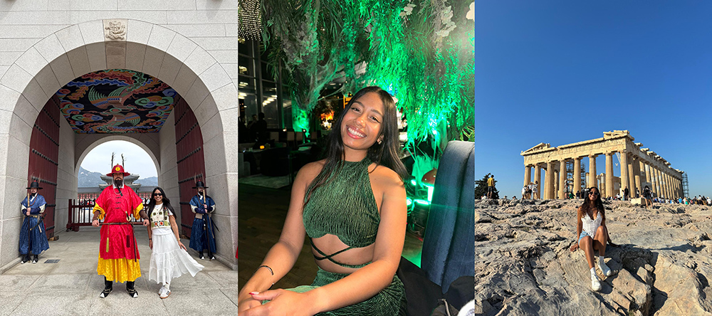 Collage of photos of Aurora Polonio