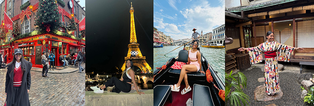 Collage of photos of Aurora Polonio