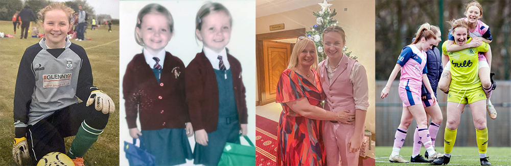 Collage of Becca Sargent photos