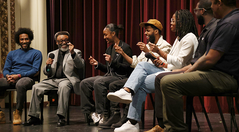 Black History Month panel