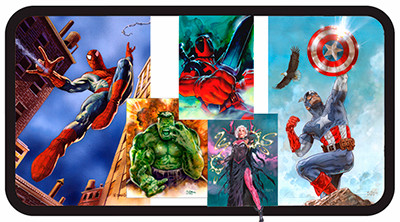 Art work by Tom Fleming and Dave DeVries