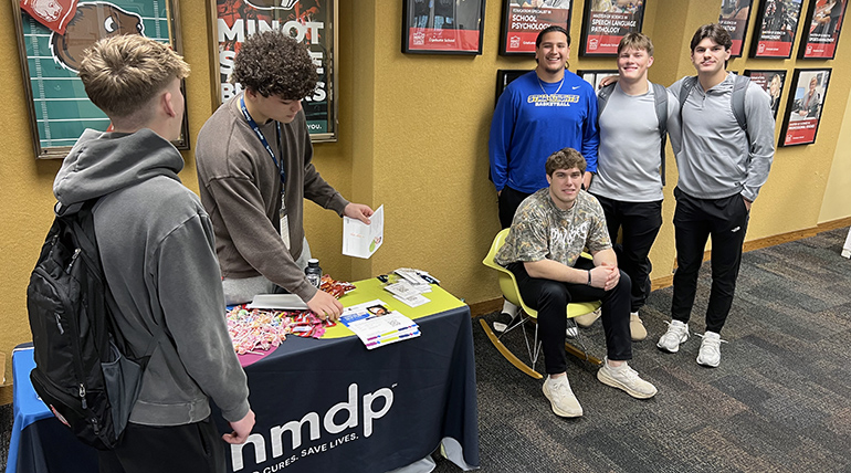 MSU football bone marrow drive