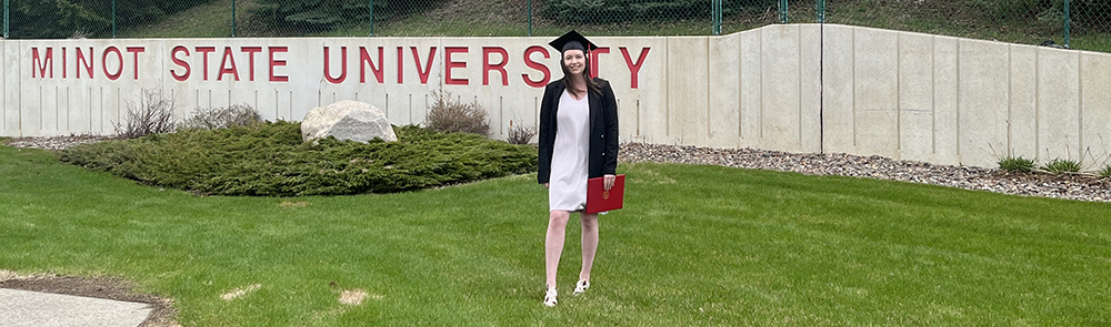 Holly (Jamieson) Maschmeyer at graduation
