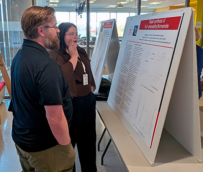 Students presenting at NDIMBRE