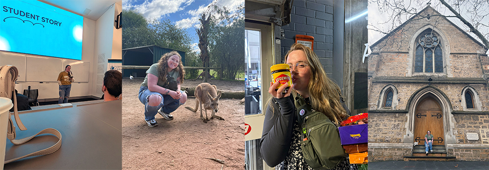 Minot State University senior Shaylyn Gunsch