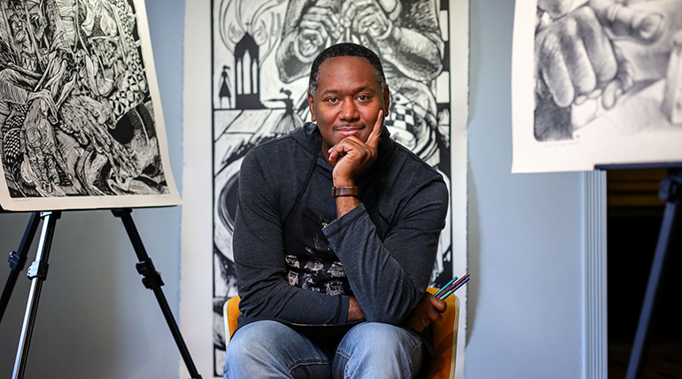 Artist Steve Prince